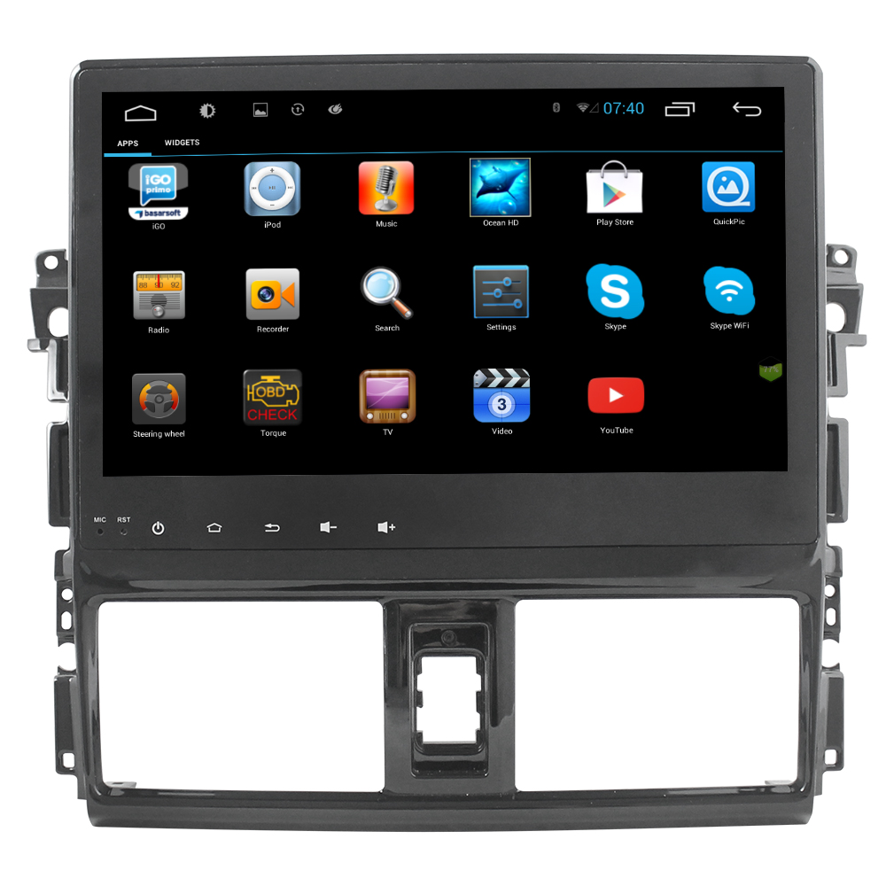 10.2'' Android 7.1Toyota Vios   Car DVD GPS  ST-2702
