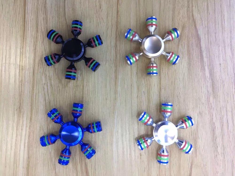 2017 Popular Fidget Spinner, ABS Material Hand Spinner, Multi color stress release handspinner finger toys