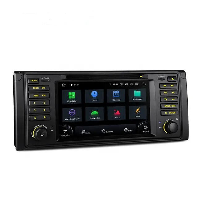 7 Zoll Touchscreen 1 Din Android 12 6 GB 128 GB Auto DVD -Player für BMW E39