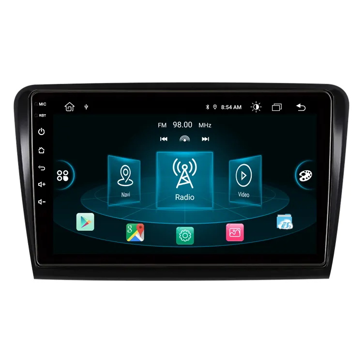 8+128G CarPlay DSP Android Auto für Skoda Superb 2 2008-2015 Navigation 4G Autoradio Stereo Car Radio Multimedia GPS DVD-Player