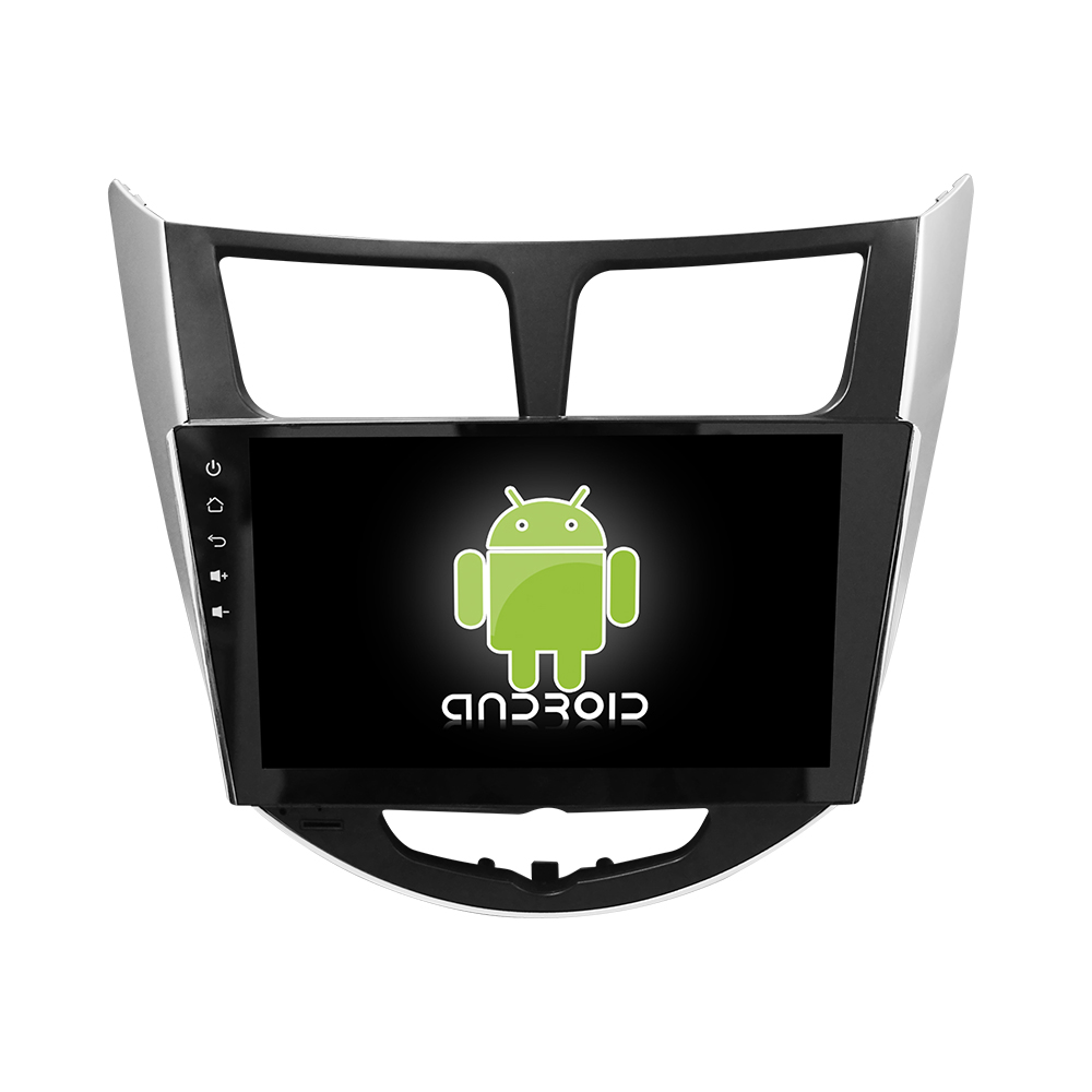 9'' Android 7.1 Hyundai Verna Car DVD GPS