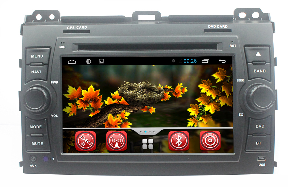 الروبوت 7.1 سيارة دي في دي تويوتا برادو 120 (ST-7195C)