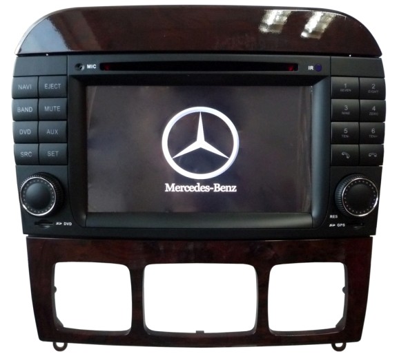 메르세데스 - 벤츠 S W220 ST-7115C에 대한 안드로이드 7.1 자동차 DVD