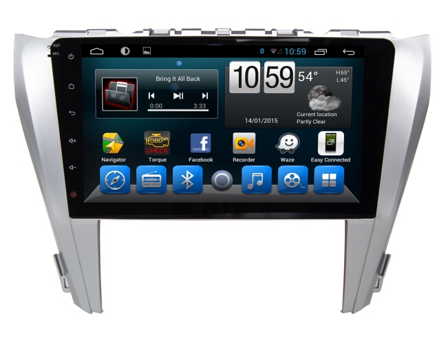 Android7.1 Quad Core 1024*600 Car DVD player GPS Navigation stere for Toyota Camry 2015 ST-1026
