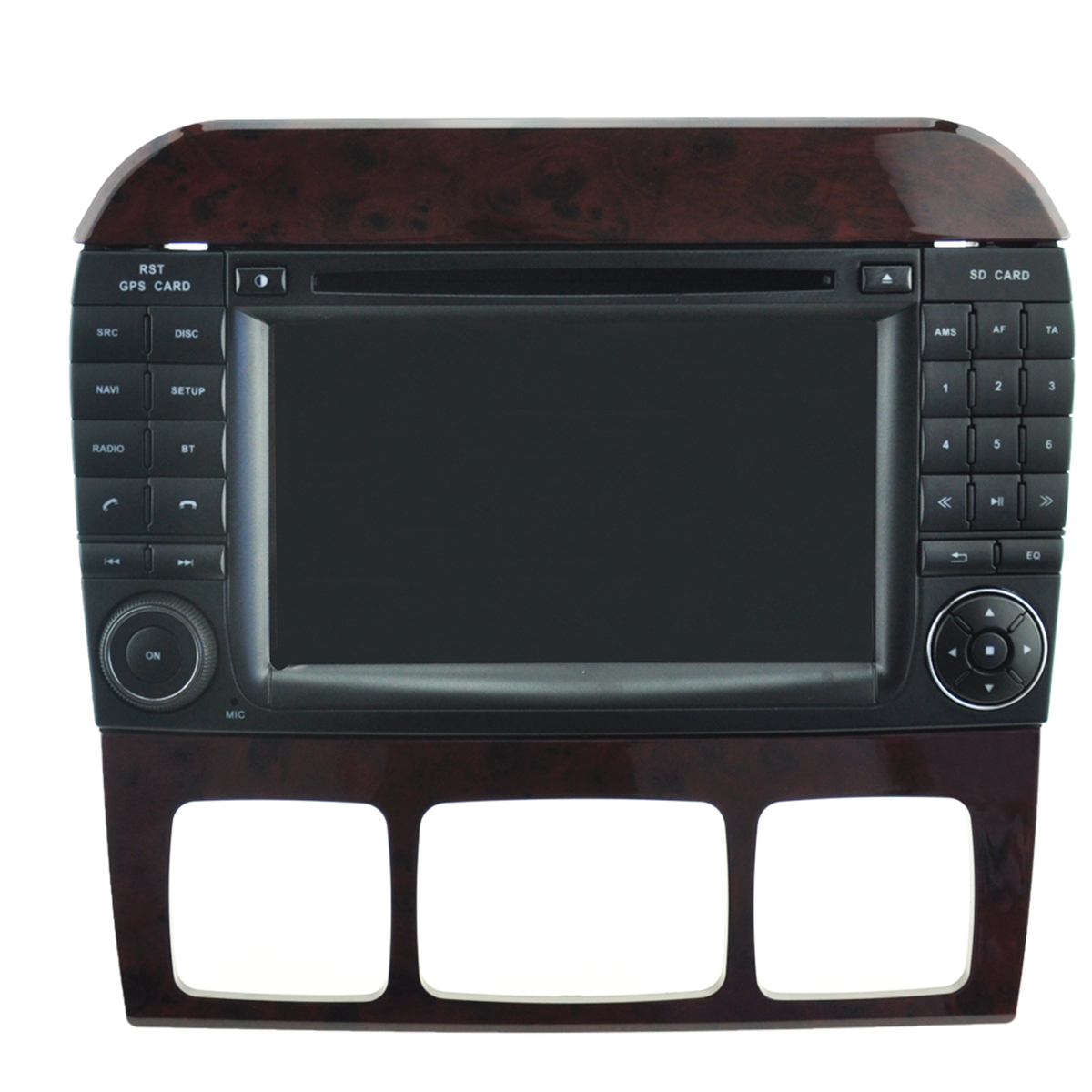 Android 7.1 Quad Core 1024*600 Car DVD player GPS Navigation stere for Mercedes Benz S series 1998-2005