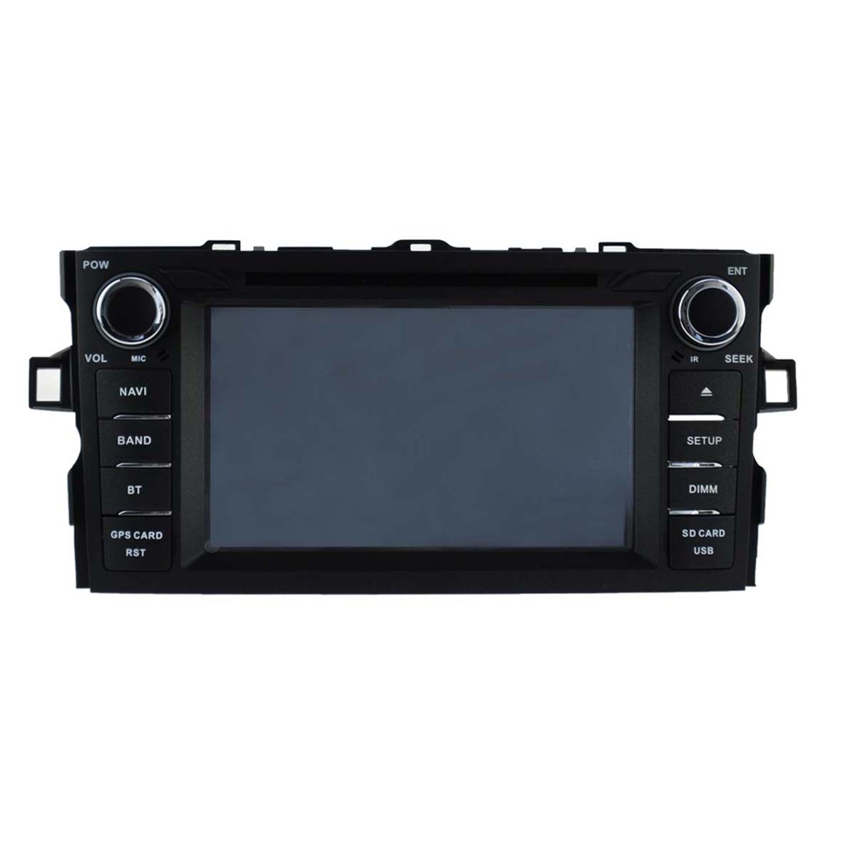Android 7.1 Quad Core 1024*600 Car DVD player GPS Navigation stere for Toyota Auris 2008-2011