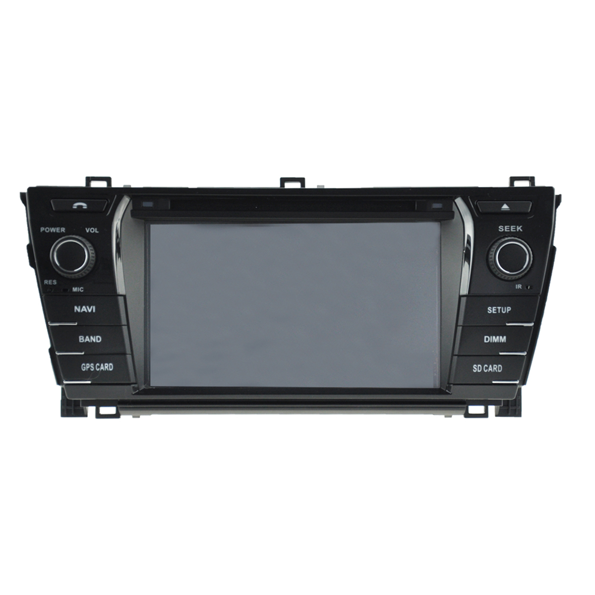 Android 7.1 Quad Core 1024*600 Car DVD player GPS Navigation stere for  Toyota Corolla 2014