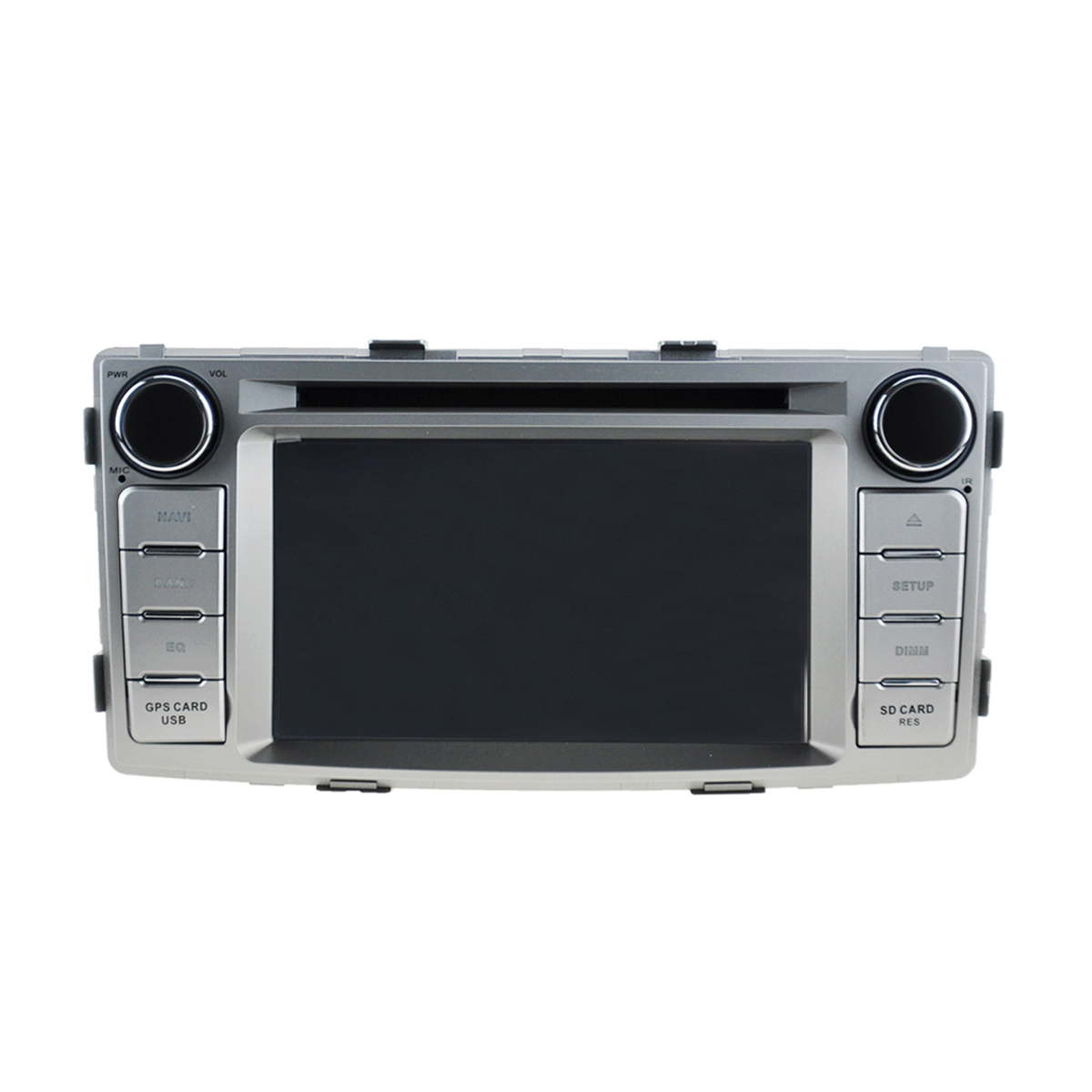 Android 7.1 Quad Core 1024*600 Car DVD player GPS Navigation stere for Toyota Hilux 2012