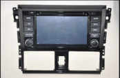 Android 7.1 Quad Core 1024*600 Car DVD player GPS Navigation stere for Toyota Yaris 2014