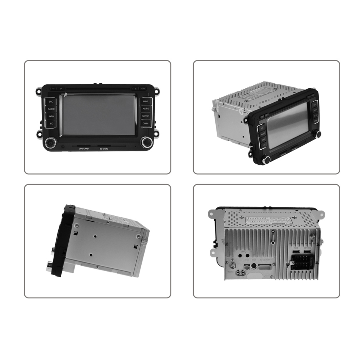 Android 7.1 car dvd for 6.2 inch VW