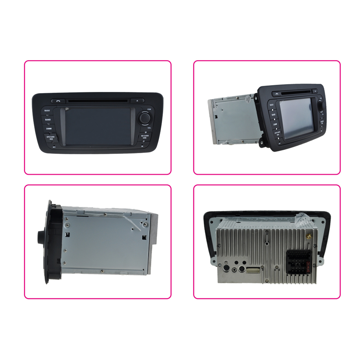 Android 7.1 car dvd for 7 inch Seat Ibiza