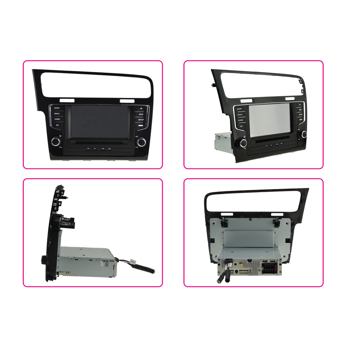 Android 7.1 car dvd for 7 inch VW golf7