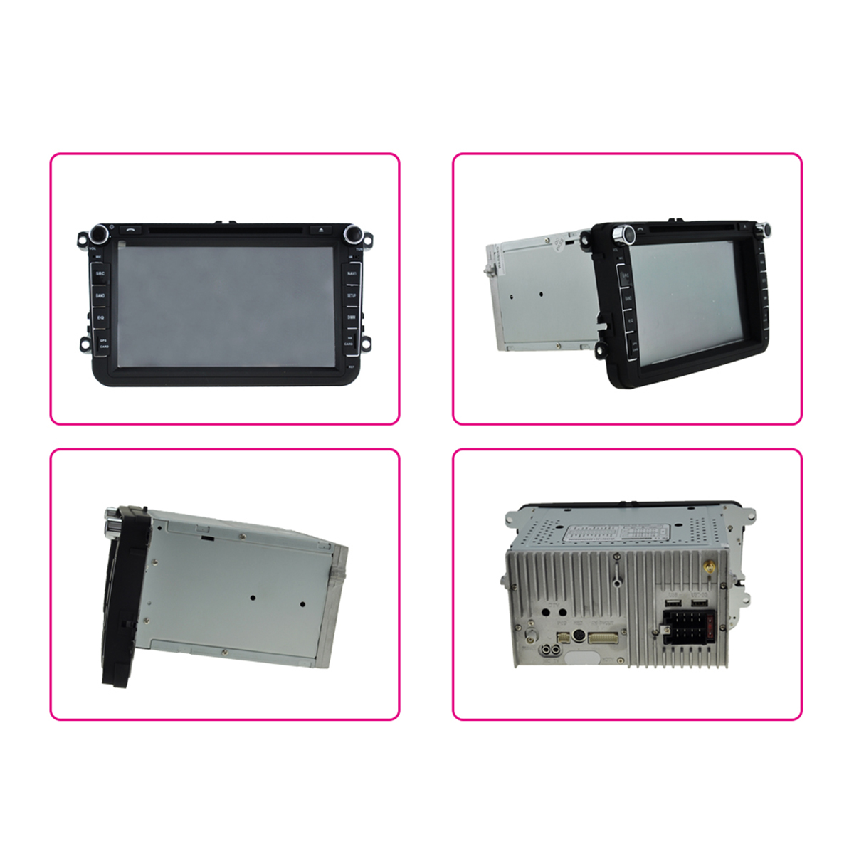 Android 7.1 car dvd for 8 inch VW with buttorn