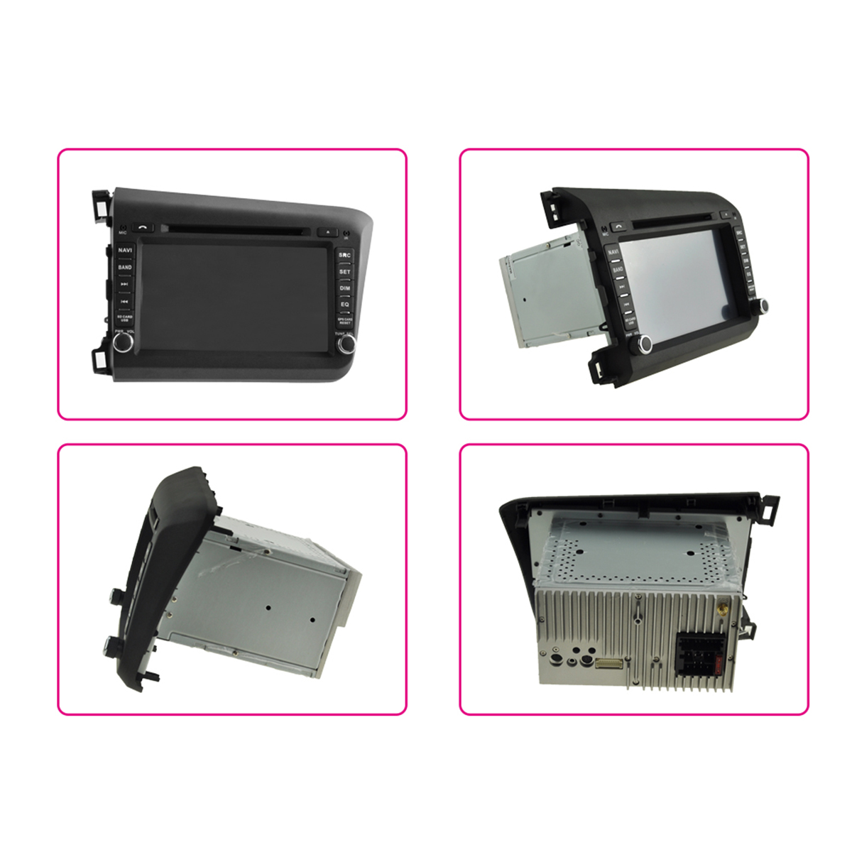 Android 7.1 car dvd for Hondad CIVIC 2012