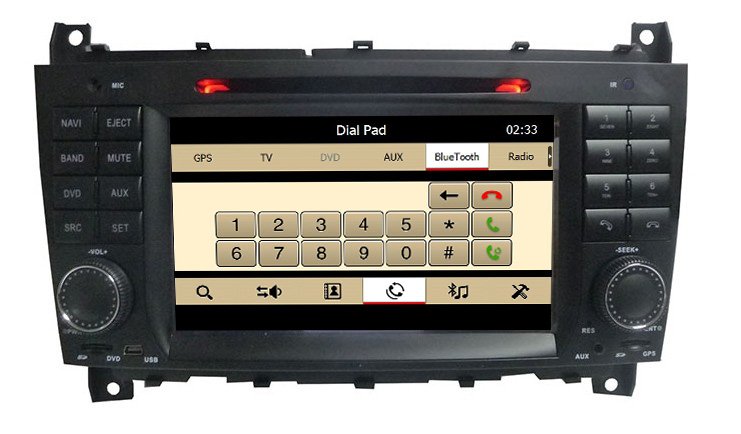 lsqSTAR Car Dvd for Mercedes-Benz C-Class W203 203 ST-8731