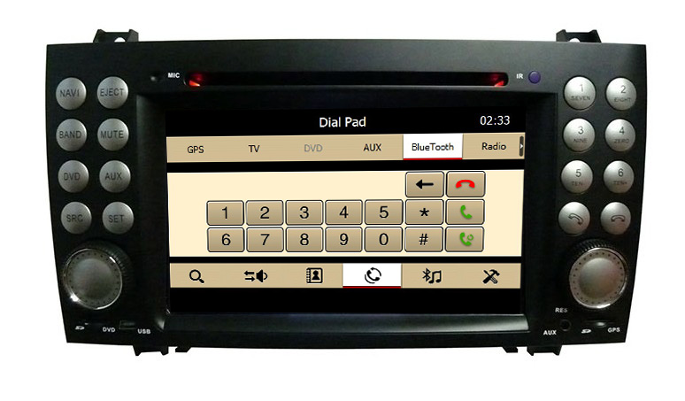 lsqSTAR Car Dvd for Benz（SLK-171)2004-2011 ST-8801