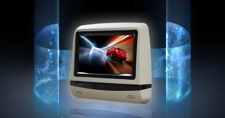 Car Headrest DVD player with 7inch Headrest