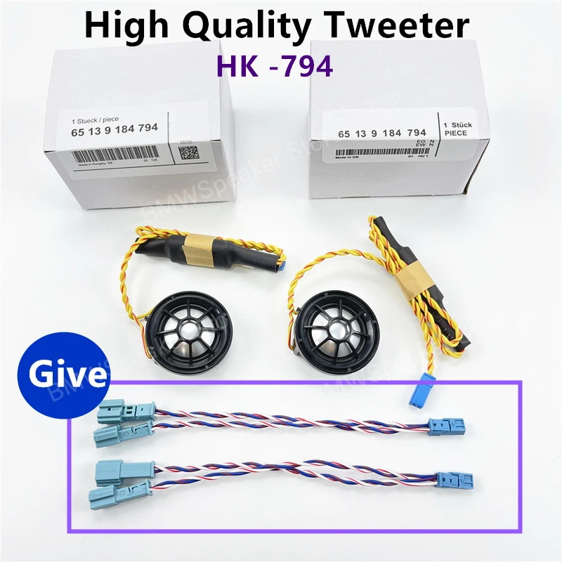 Auto -Front- und Hintertöner -Lautsprecher für BMW F10 F11 F30 F32 E60 E90 G30 -Serie Hochwertiger HiFi -Horn -Lautsprecher