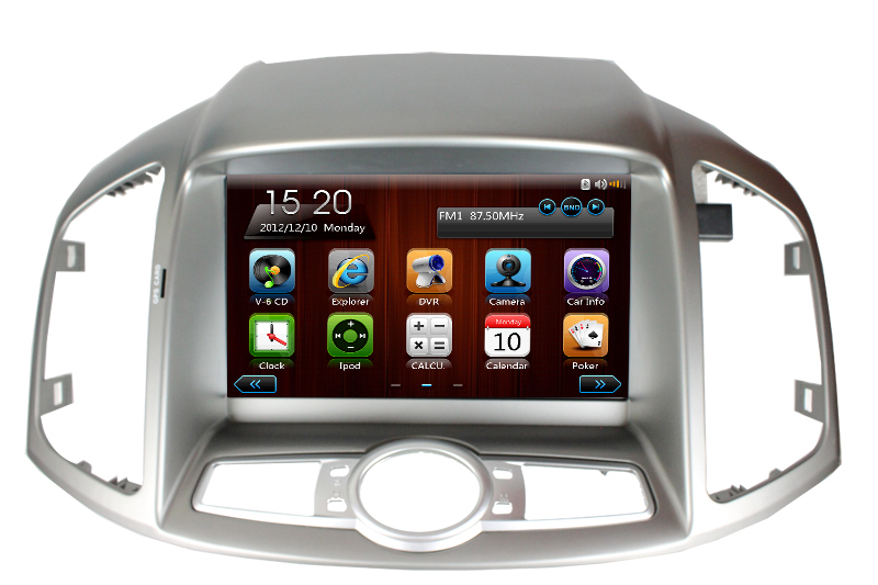 쉐 보레 캡티바 2012 ST-8130에 대한 lsqSTAR 자동차 DVD