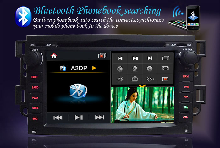 시보레 ST-020에 대한 자동차 DVD