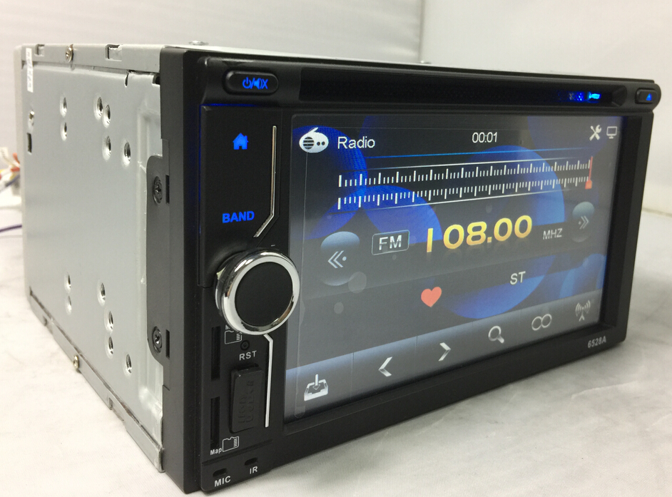 6.2" double Din evrensel araba DVD oynatıcı ST-2038