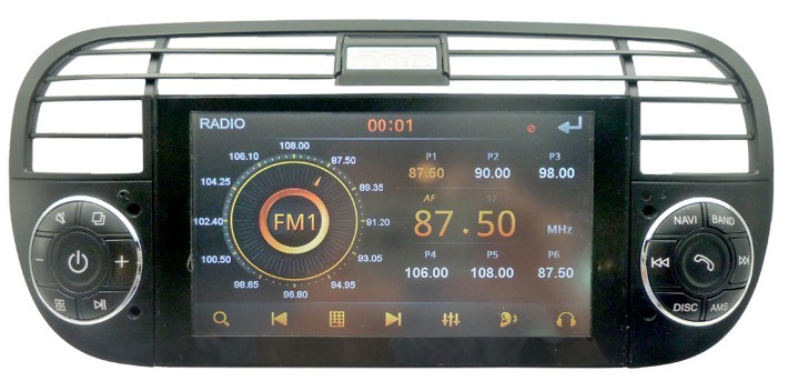 Car DVD for FIAT 500 cardvd-wholesale ST-6500