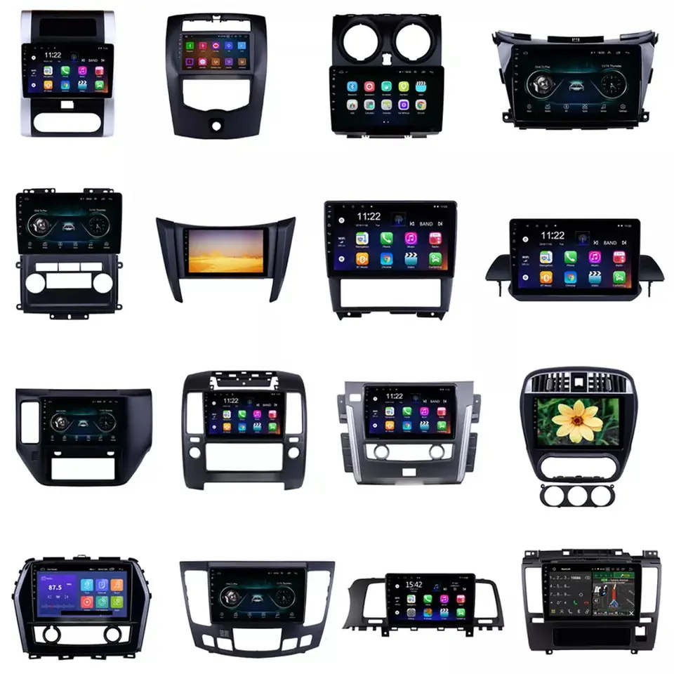 Factory Car Stereo Installation Kits Car Accessoires Faszien Auto DVD -Player Android Dashboard Radio Frame für Nissan