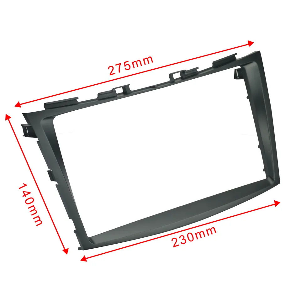 For SUZUKI SWIFT ERTIGA 2011-2017 2 Din 9 inch Car CD DVD Frame Audio Fitting Adaptor Dash Trim Facia Panel installation kits
