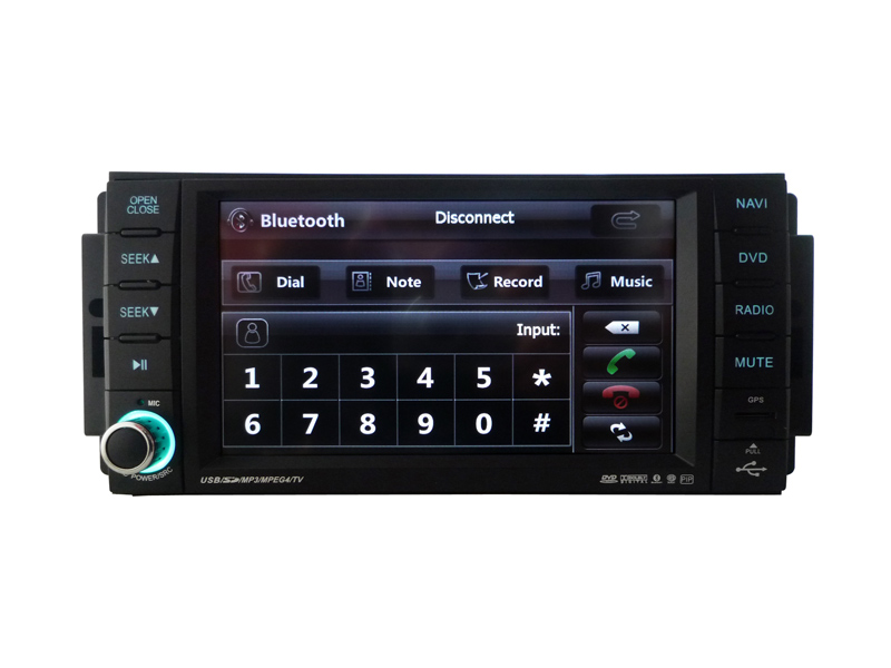 Car DVD for Grand Cherokee-GPS DVD ST-8104