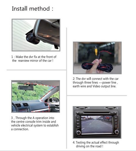 for HIGH DEFINITION CAR DVR A8 ST-V2