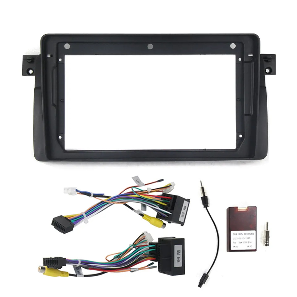 Hot Sale Car Frame DVD -Player für BMW E90 X5 E39 E53 E46 Auto Parts Dashboard Fascia Rahmen Spezialrahmen