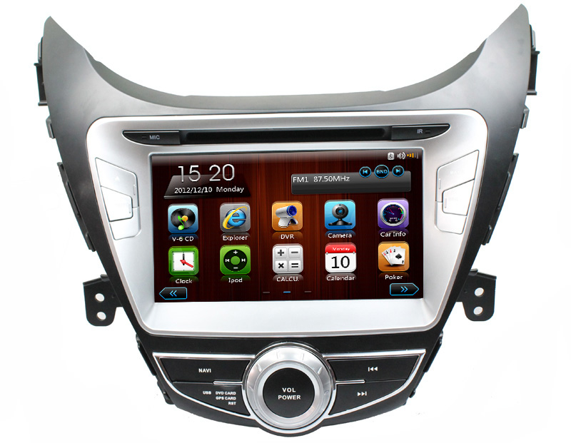 Car DVD for Hyundai Elantra 2011-2012 ST-6033