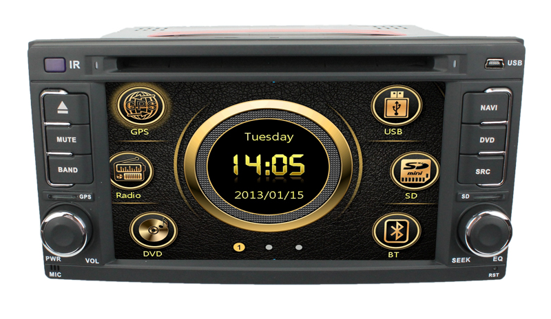 Автомобильный DVD для SUBARU FORESTER (2008-10) ST-8206