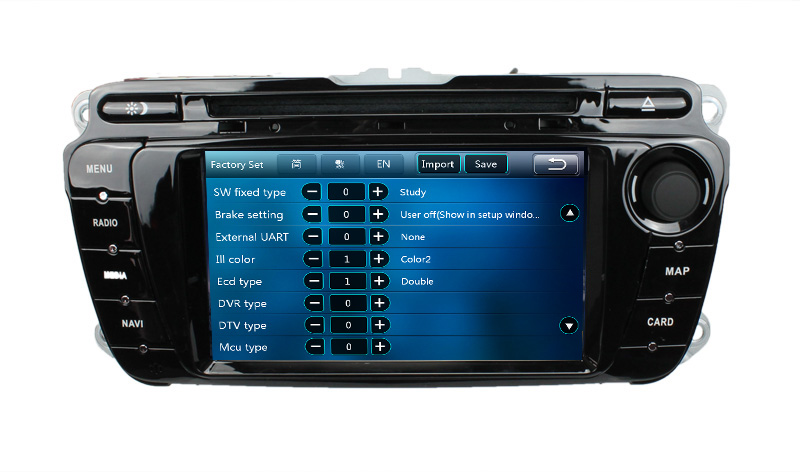 西亚特Ibiza cardvd ST-653