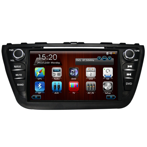 Car DVD for 2014 Suzuki SX4 Car GPS Media player  ST-9070