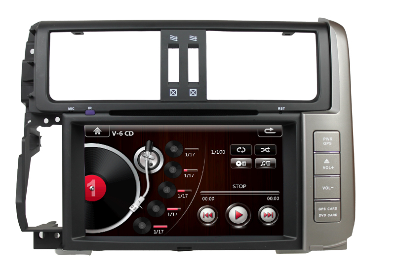 Toyota Prado car DVD audio 2012 ST-8205