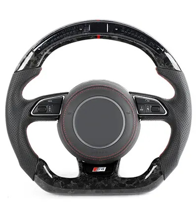 Wholesale carbon fiber steering wheel for A-ADI RS6 RS3 Audi A3 A4 A5 A6 C7 Flying B8.5 A-ADI S5