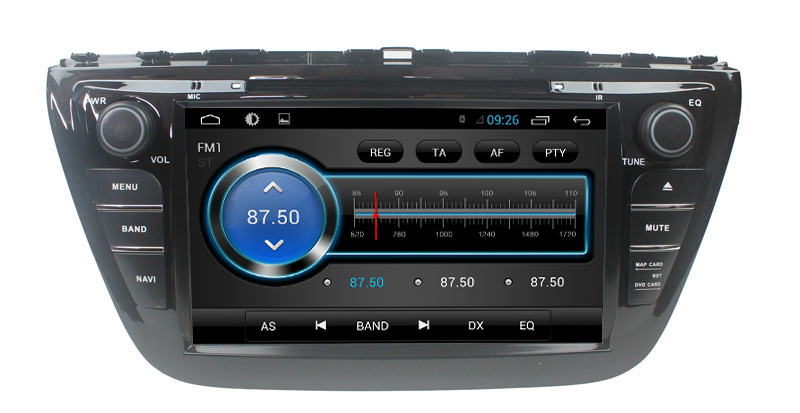 Android7.1 Car DVD for 2014 Suzuki SX4 (ST-9070C)