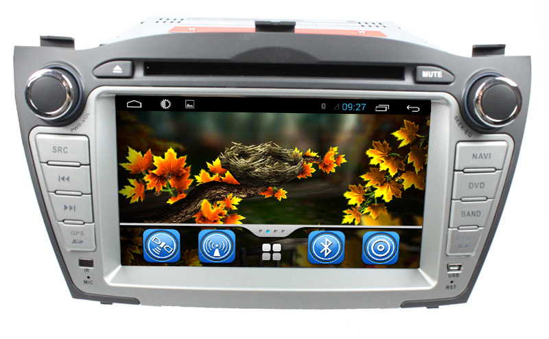 Android 7.1 Auto-DVD-moderne ix35 (2009-2012) / Tucson (2009-2012) ST-8304C