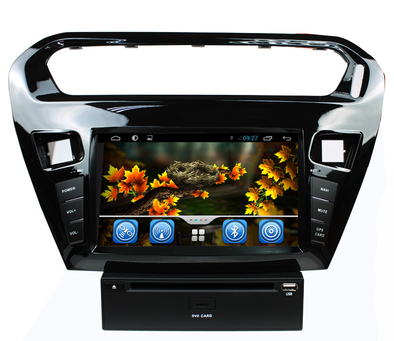 Android 7.1Car DVD for Peugeot 301 ST-8242C