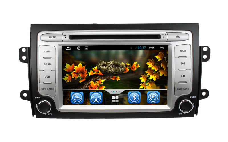 스즈키 SX4를위한 안드로이드 7.1 자동차 DVD (2006년부터 2011년까지) (ST-7123C)