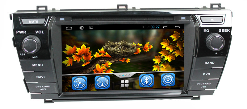 안드로이드 7.1 차 DVD 도요타 코롤라 2014 (ST-7072C)