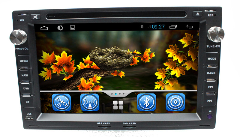 Android7.1 Car DVD for VW fox/crossfox/espacefox/spacecross/golf 4/PASSAT B5 ST-6222C