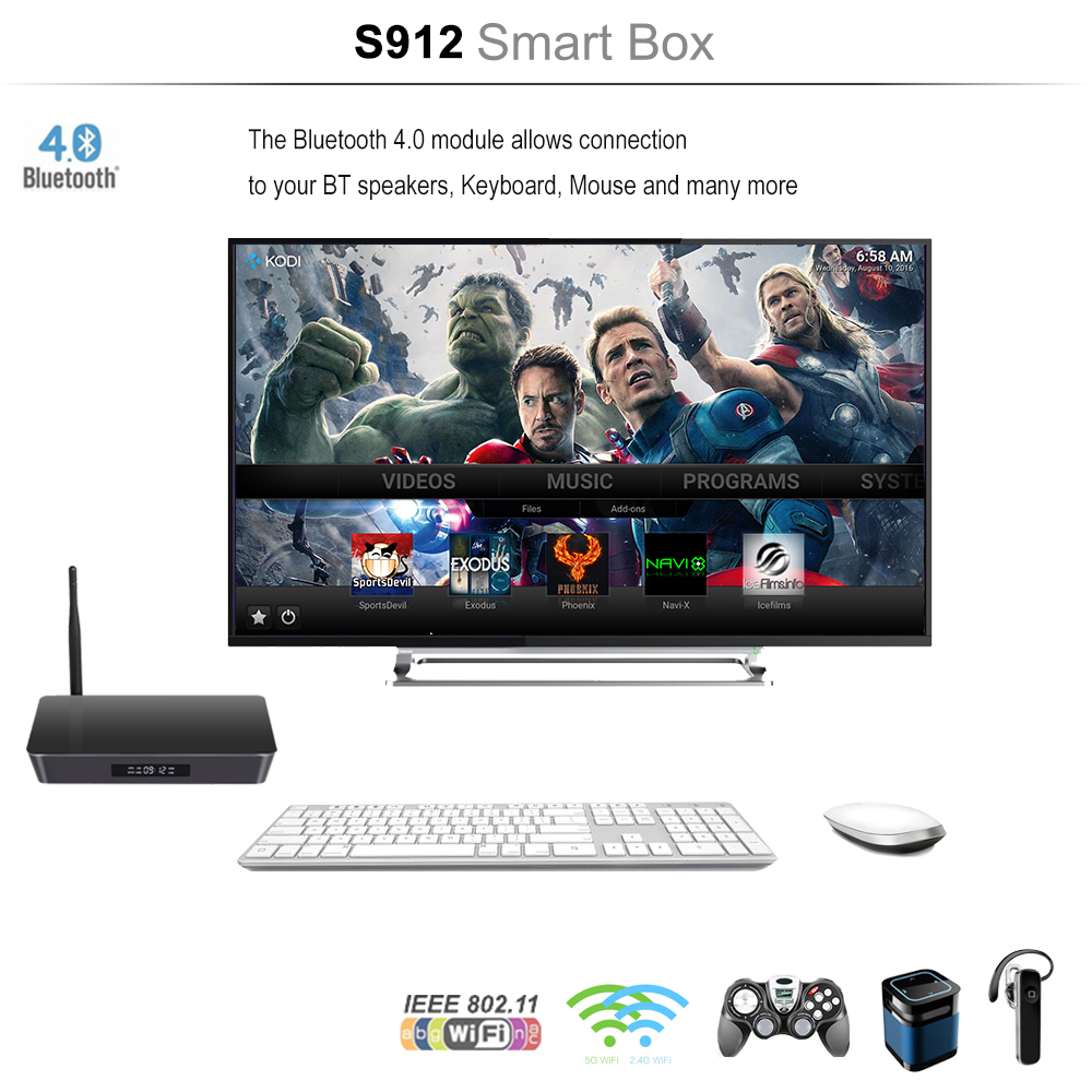 android 6.0 TV box for Home use