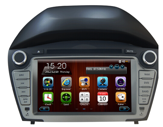 车载DVD的现代ix35 2014年ST-7193