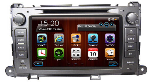 Toyota Sienna Car DVD ST-8186