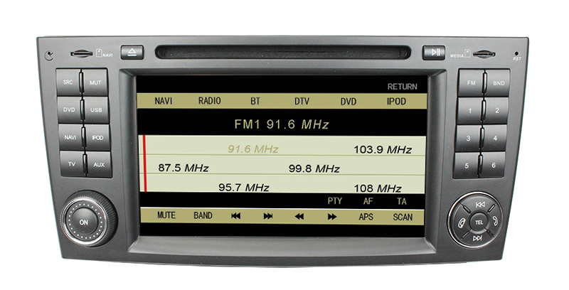 lsqSTAR Car DVD for Benz C-Class W203 ST-9302