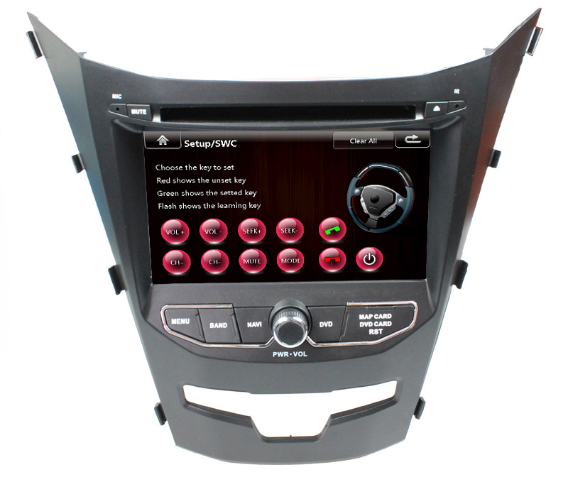 Auto DVD für Ssangyong Korando 2014 ST-9082