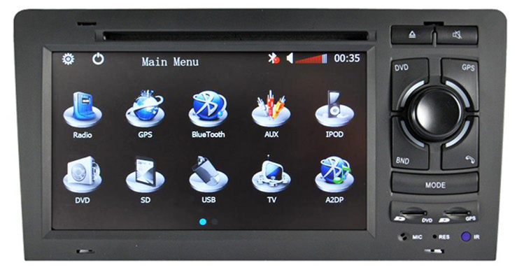 lsqSTAR Car Dvd for AUDI A8 ST-8818