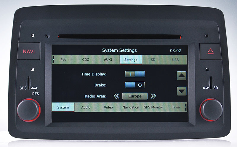 lsqSTAR Car Dvd for Fiat Panda ST-8722